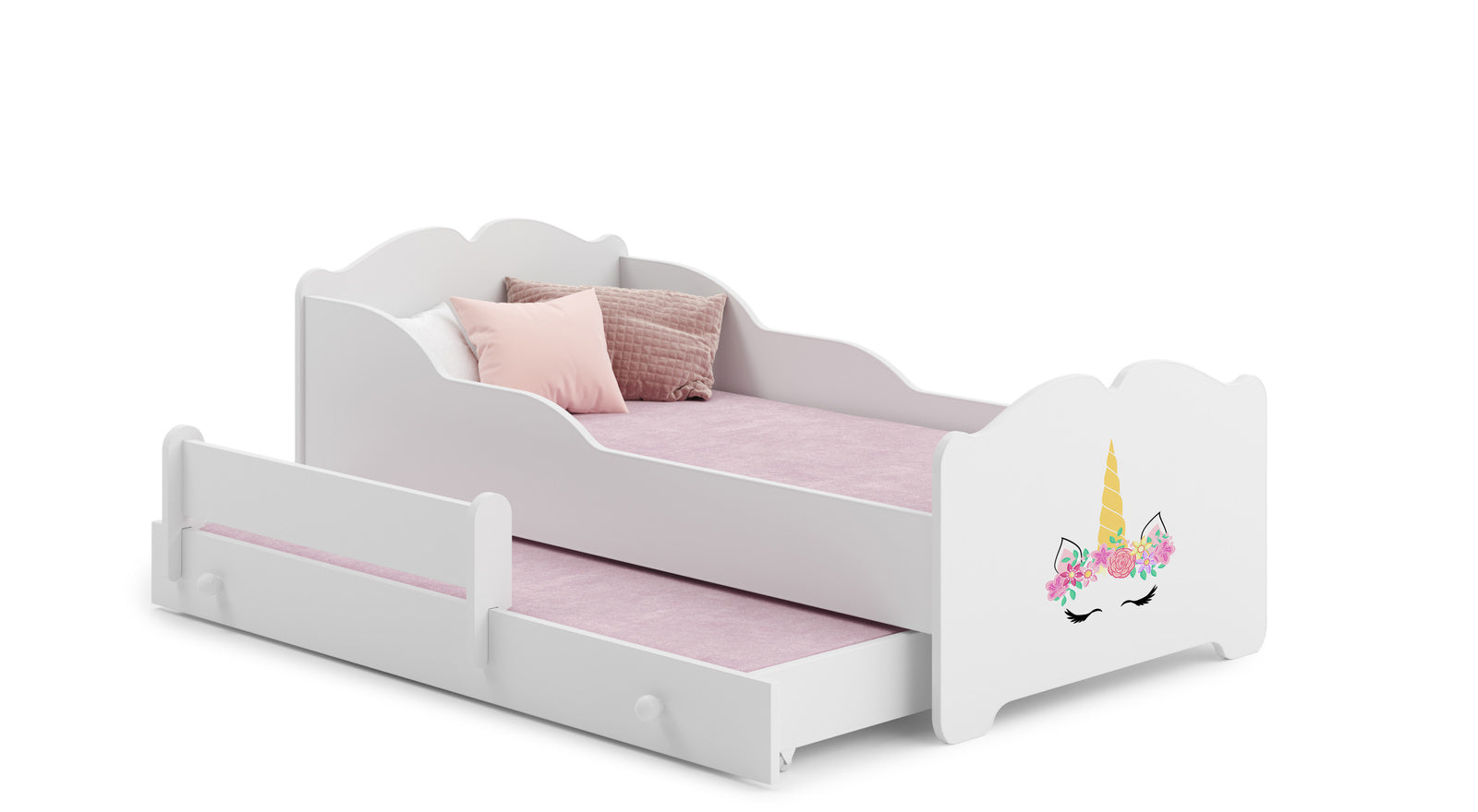 Letto matrimoniale ANNA II 160x80 con materasso - Unicorno
