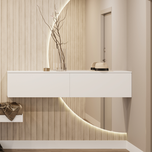 Mobile TV NICOLE 80 cm - bianco