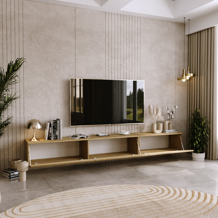 Mobile TV NICOLE 80 cm - colore "Rovere Artigianale"