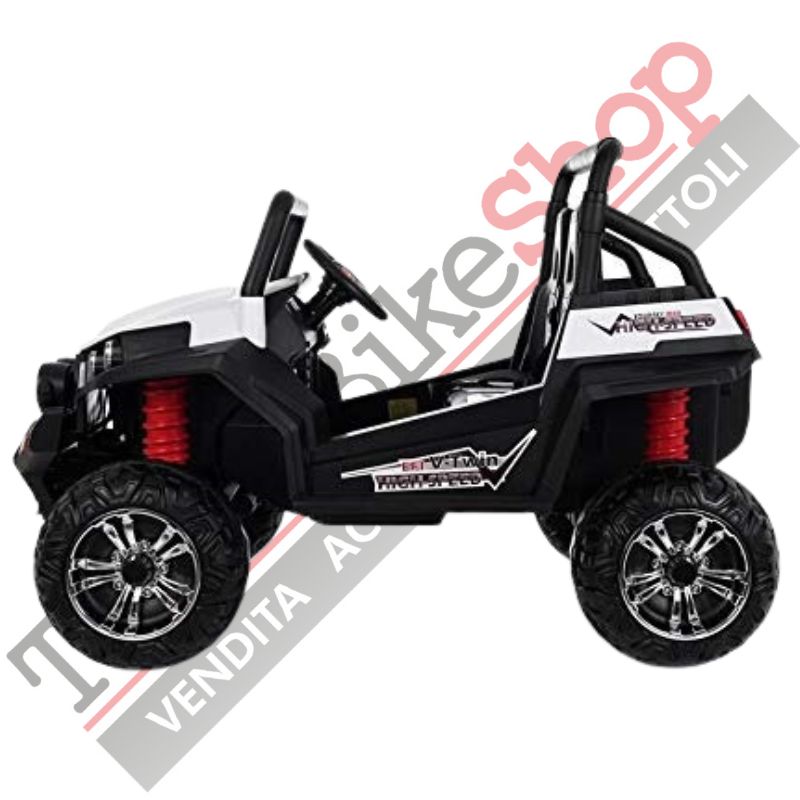 Auto Elettrica per Bambini 4x4 Polar 24V -Bianco