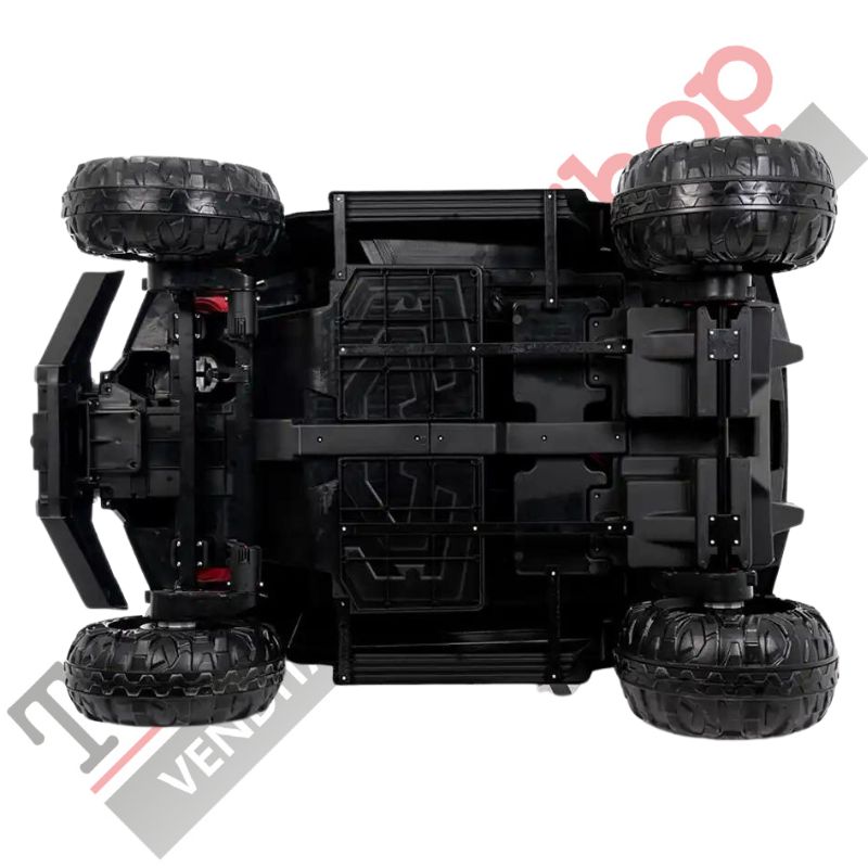 Auto Elettrica per Bambini 4x4 Polar 24V -Verde Mimetico