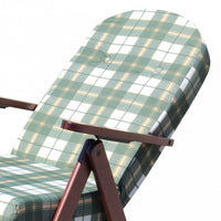 POLTRONA 4 POSIZIONI RELAX FAGGIO con CUSCINO E PROLUNGA