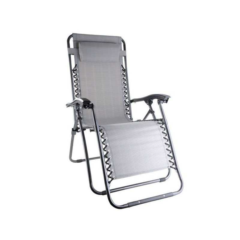 Poltrona Acciaio Fume' Grigia Vette 07670