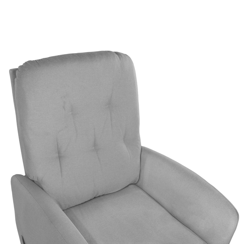 Poltrona alzapersona Katia tessuto grigio 1 motore