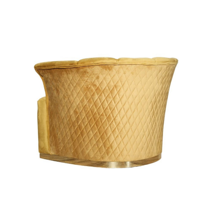 Poltrona Argentario Berger mostarda