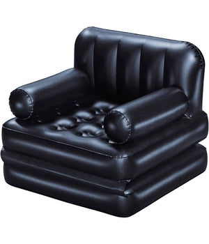 Poltrona Divano Gonfiabile 4in1 Multi-max 191x97x64cm Pieghevole Floccata 75114         