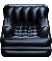 Poltrona Divano Gonfiabile 4in1 Multi-max 191x97x64cm Pieghevole Floccata 75114         