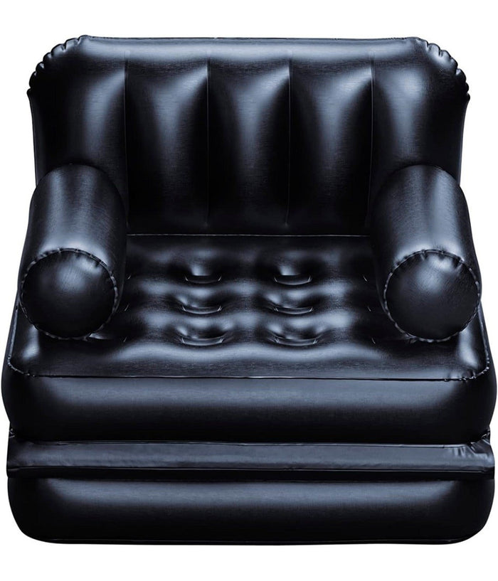 Poltrona Divano Gonfiabile 4in1 Multi-max 191x97x64cm Pieghevole Floccata 75114         