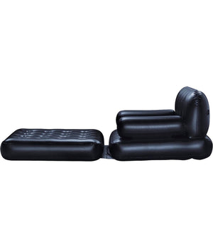 Poltrona Divano Gonfiabile 4in1 Multi-max 191x97x64cm Pieghevole Floccata 75114         