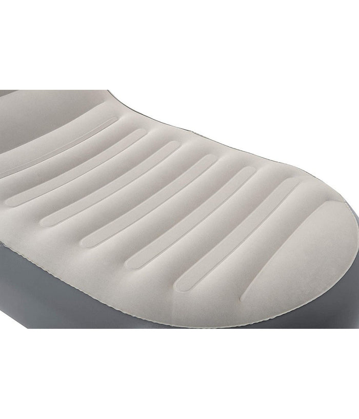 Poltrona Gonfiabile Chaise Sport Lounger 165x84x79 Cm Superficie Floccata 75064         