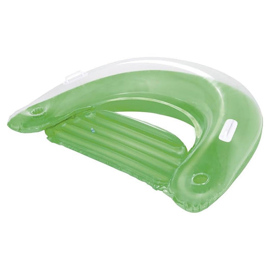 Trade Shop - Poltrona Gonfiabile Galleggiante Sit'n Ease 152x99cm Con Maniglie Portabicchieri 43118 -