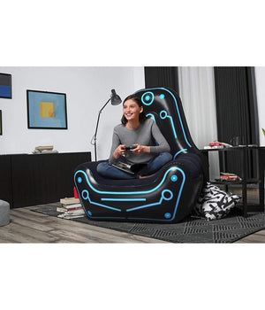 Poltrona Gonfiabile The Mainframe Matrix 112x99x125cm Tasca Portaoggetti 75077         