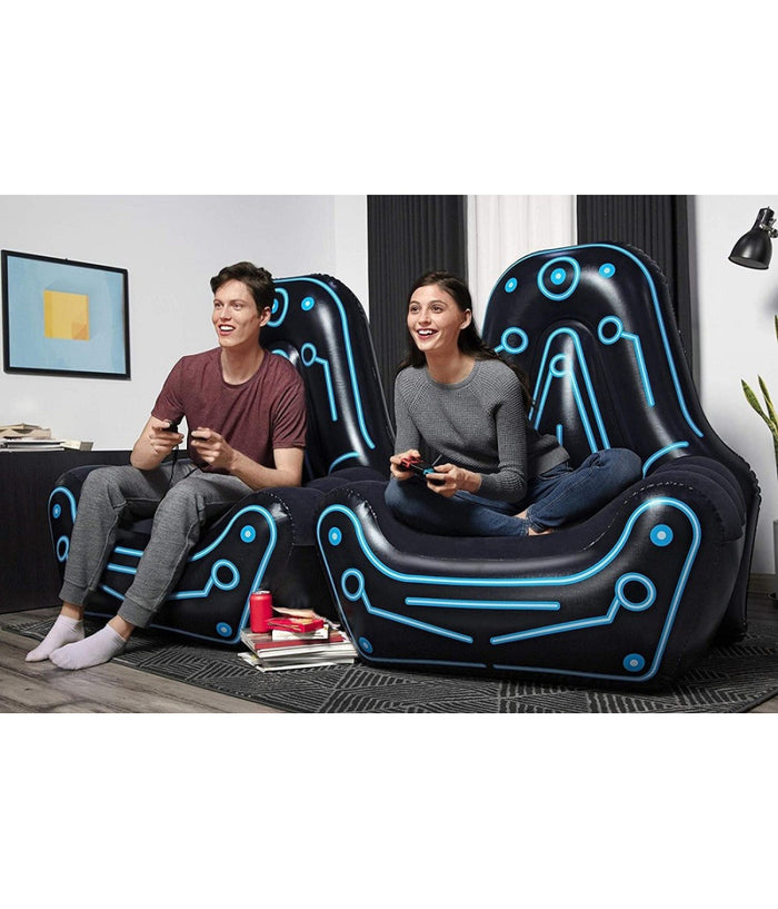 Poltrona Gonfiabile The Mainframe Matrix 112x99x125cm Tasca Portaoggetti 75077         