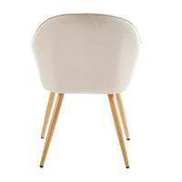 LÚZETE - POLTRONA GRAYSON TESSUTO SABBIA