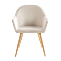 LÚZETE - POLTRONA GRAYSON TESSUTO SABBIA