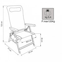 POLTRONA ISCHIA TEXTILENE