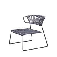 POLTRONA LISA LOUNGE FILO' CORDA NAUTICA MADE IN ITALY SCAB DESIGN