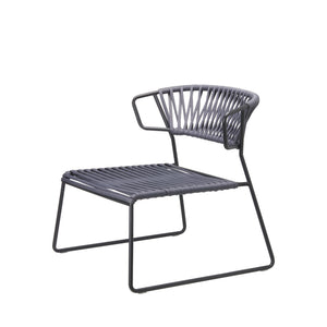 POLTRONA LISA LOUNGE FILO' CORDA NAUTICA MADE IN ITALY SCAB DESIGN