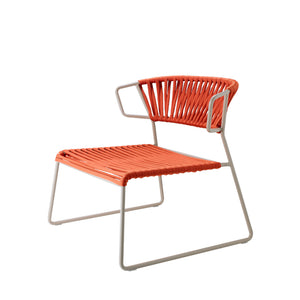 POLTRONA LISA LOUNGE FILO' CORDA NAUTICA MADE IN ITALY SCAB DESIGN