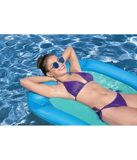 Trade Shop - Poltrona Lounge-sedia Flex N Fold Galleggiante Piscina Estate 106x95x16cm 43551 -