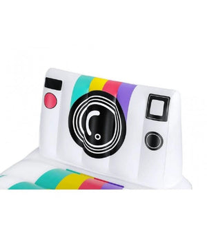 Poltrona Materassino Gonfiabile Fashion Polaroid Vintage 127x102cm Piscina 43656         