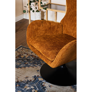 Poltrona Melania In Tessuto Ocra Dimensione 79x71x98cm