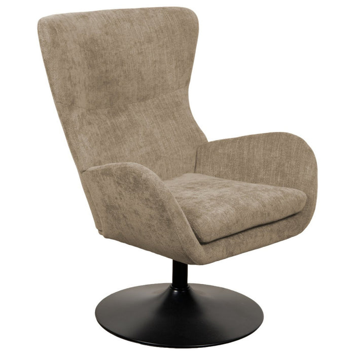 Poltrona Melania In Tessuto Sabbia Dimensione 79x71x98cm