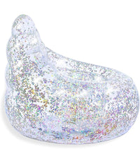 Poltrona Poltroncina Gonfiabile Glitter Dream 72x72x64cm 2 Camera Ad Aria 75105         