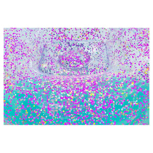 Trade Shop - Poltrona Pouf Gonfiabile Glitter Dream Per Bambini +6 Anni 114 X 112 X 66 Cm 75115 -