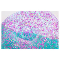 Trade Shop - Poltrona Pouf Gonfiabile Glitter Dream Per Bambini +6 Anni 114 X 112 X 66 Cm 75115 -