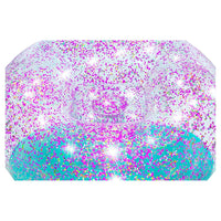 Trade Shop - Poltrona Pouf Gonfiabile Glitter Dream Per Bambini +6 Anni 114 X 112 X 66 Cm 75115 -