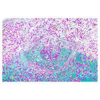 Trade Shop - Poltrona Pouf Gonfiabile Glitter Dream Per Bambini +6 Anni 114 X 112 X 66 Cm 75115 -