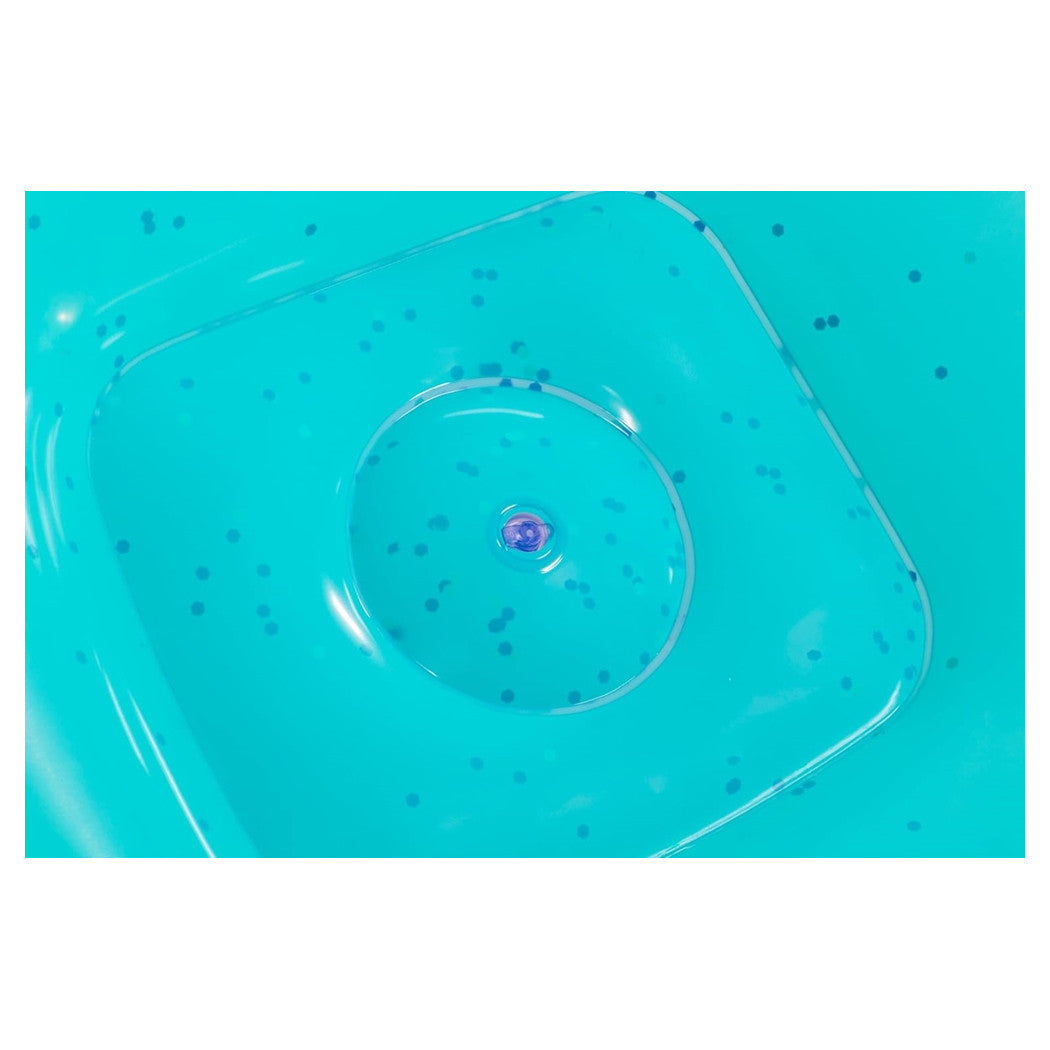 Trade Shop - Poltrona Pouf Gonfiabile Glitter Dream Per Bambini +6 Anni 114 X 112 X 66 Cm 75115 -