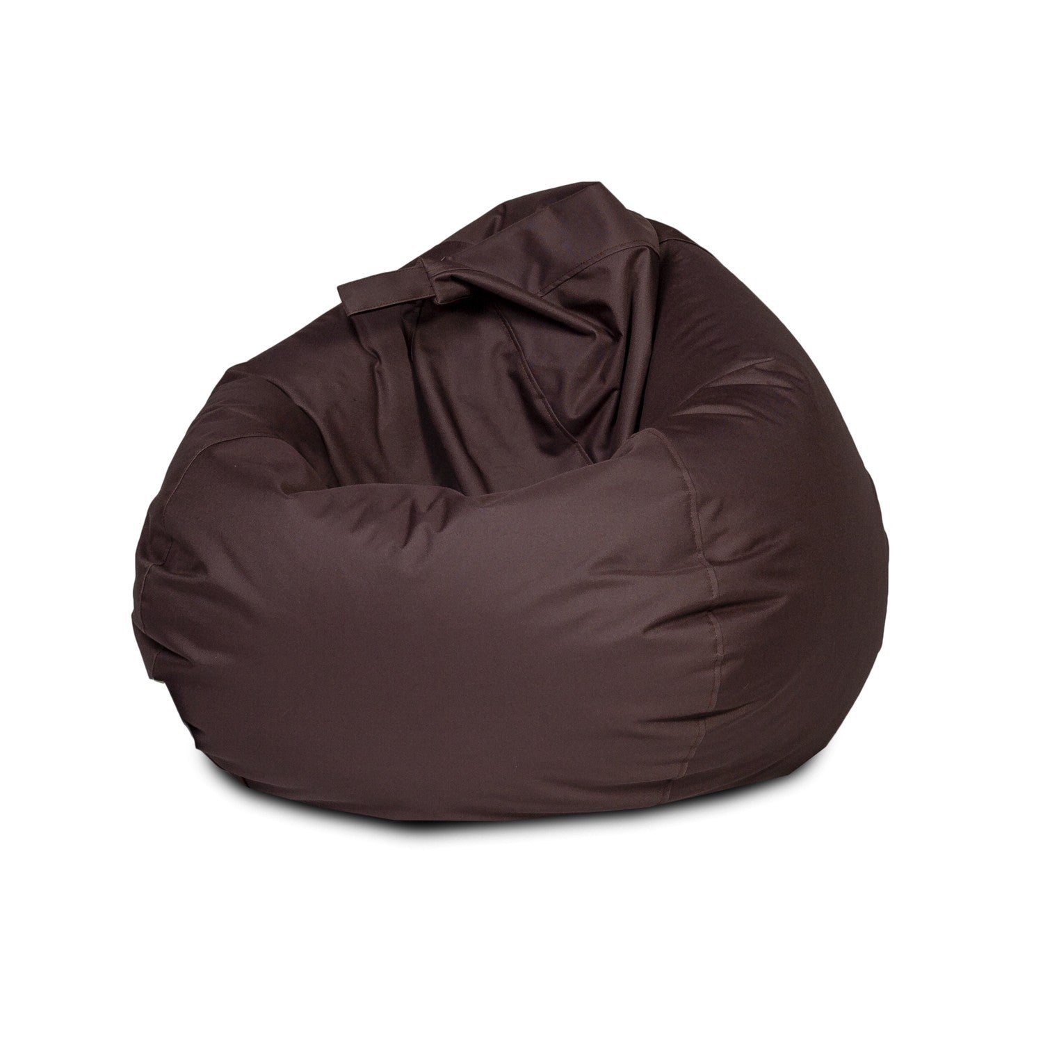 Poltrona pouf sacco oscar in poliestere con maniglia