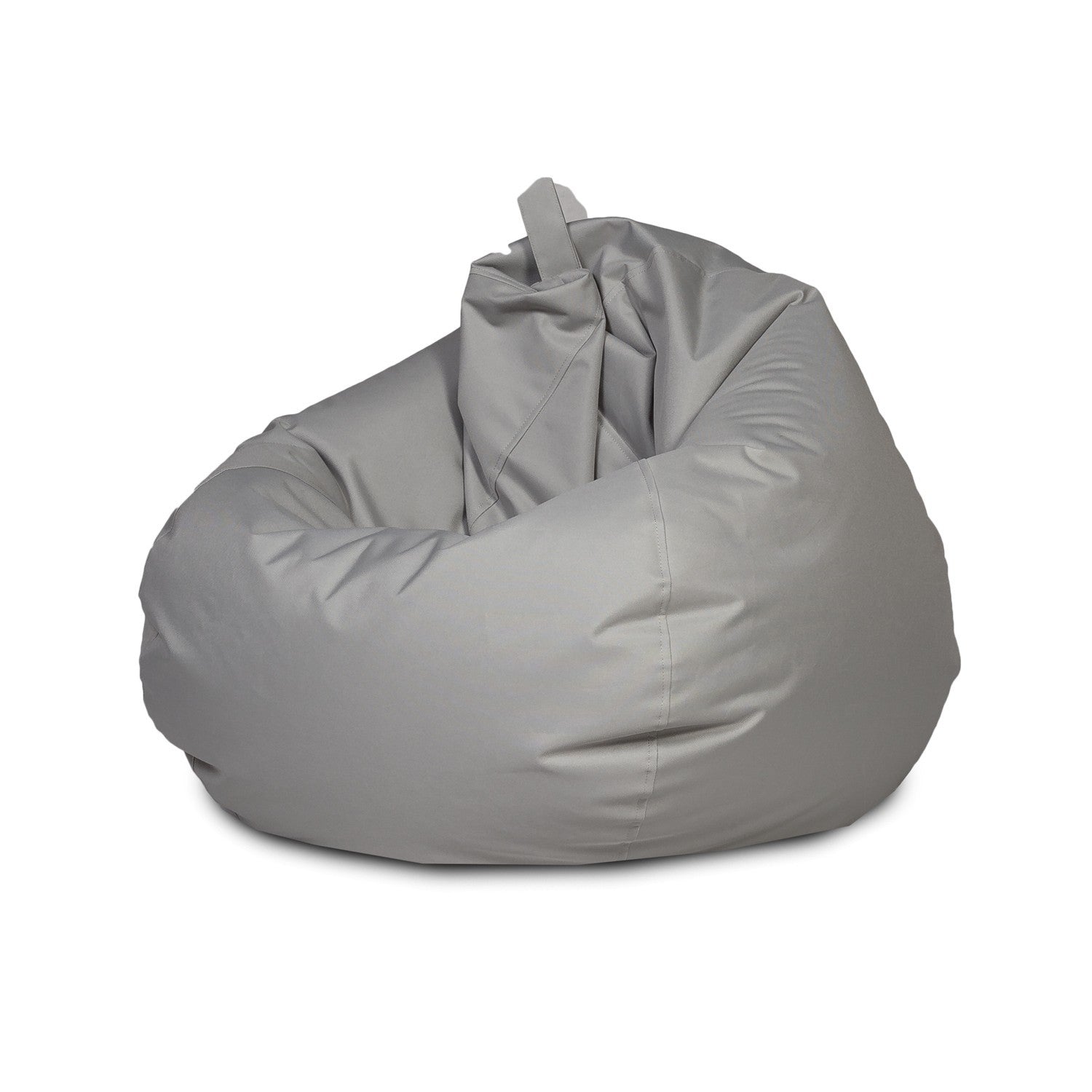 Poltrona pouf sacco oscar in poliestere con maniglia