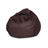 Poltrona pouf sacco oscar in poliestere con maniglia