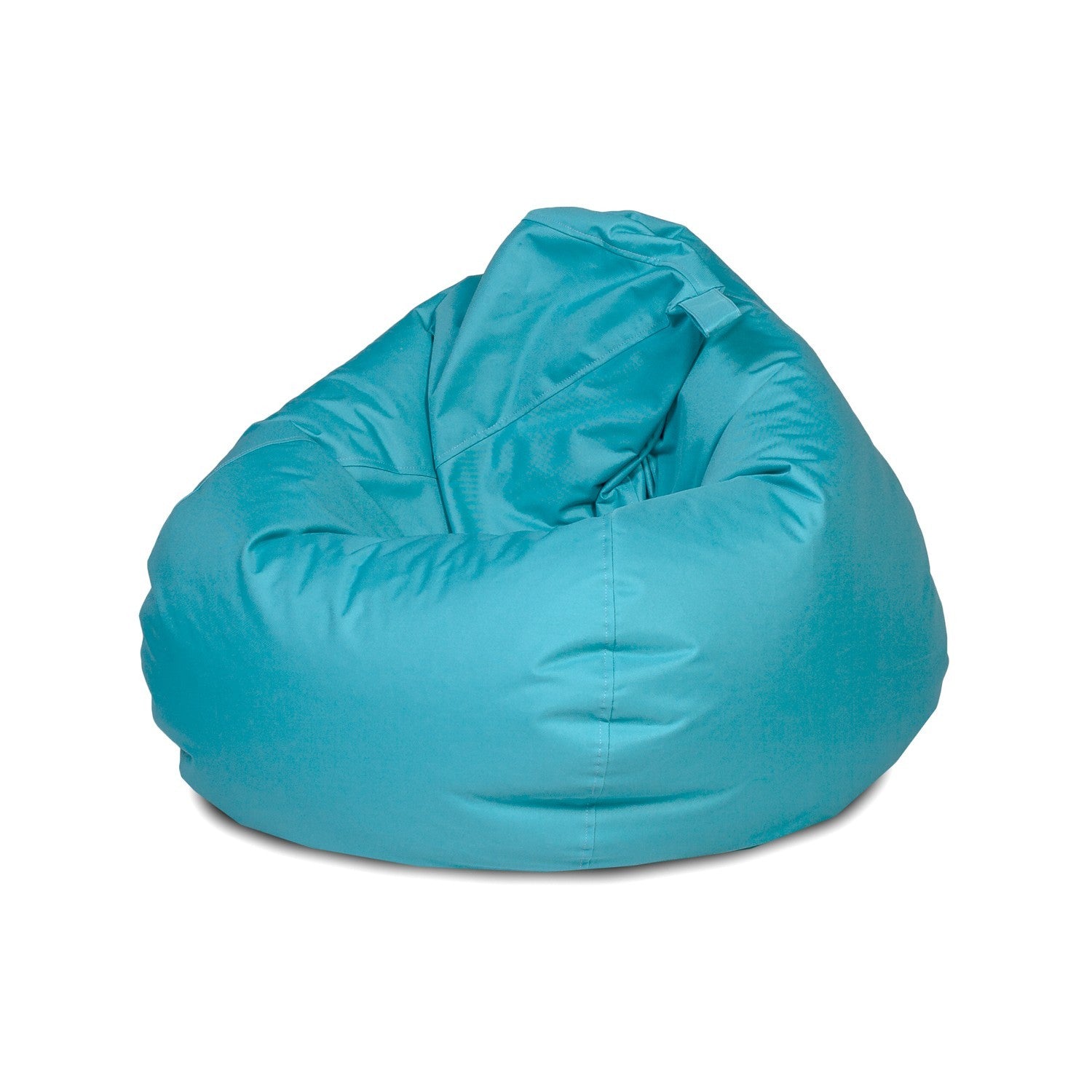 Poltrona pouf sacco oscar in poliestere con maniglia