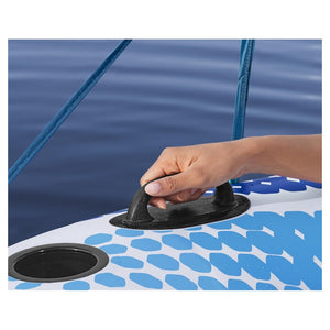 Trade Shop - Poltrona Rapid Rider Canopy Fondo In Rete Con Parasole Portabicchiere Maniglie 43725 -