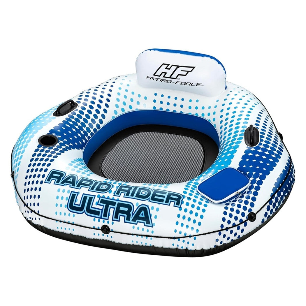 Trade Shop - Poltrona Rapid Rider Ultra Gonfiabile Con Maniglie Portabicchiere Refrigeratore 43726 -