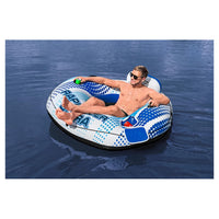 Trade Shop - Poltrona Rapid Rider Ultra Gonfiabile Con Maniglie Portabicchiere Refrigeratore 43726 -