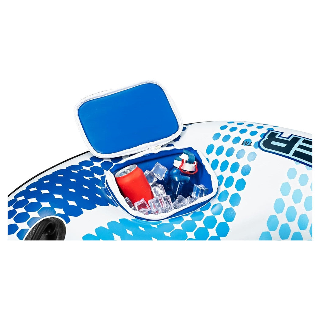 Trade Shop - Poltrona Rapid Rider Ultra Gonfiabile Con Maniglie Portabicchiere Refrigeratore 43726 -