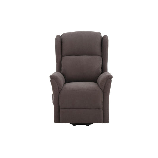Poltrona Relax 2 Motori Thelma In Tessuto Marrone