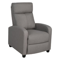 Poltrona Relax Desa Tessuto Tortora 87x69x100