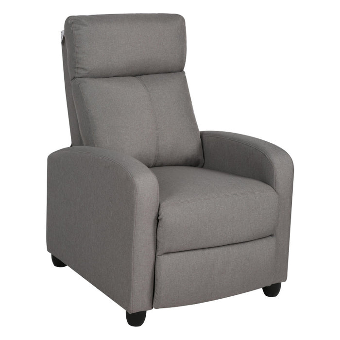 Poltrona Relax Desa Tessuto Tortora 87x69x100