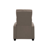 Poltrona Relax Desa Tessuto Tortora 87x69x100