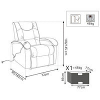 POLTRONA RELAX ELETTRICA MASSAGGIANTE