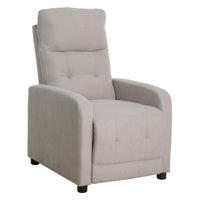 Poltrona Relax Emily In Tessuto Poliestere Colore Sabbia