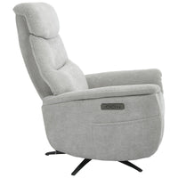 Poltrona Relax Jacquelin In Tessuto Sabbia Gambe Nere