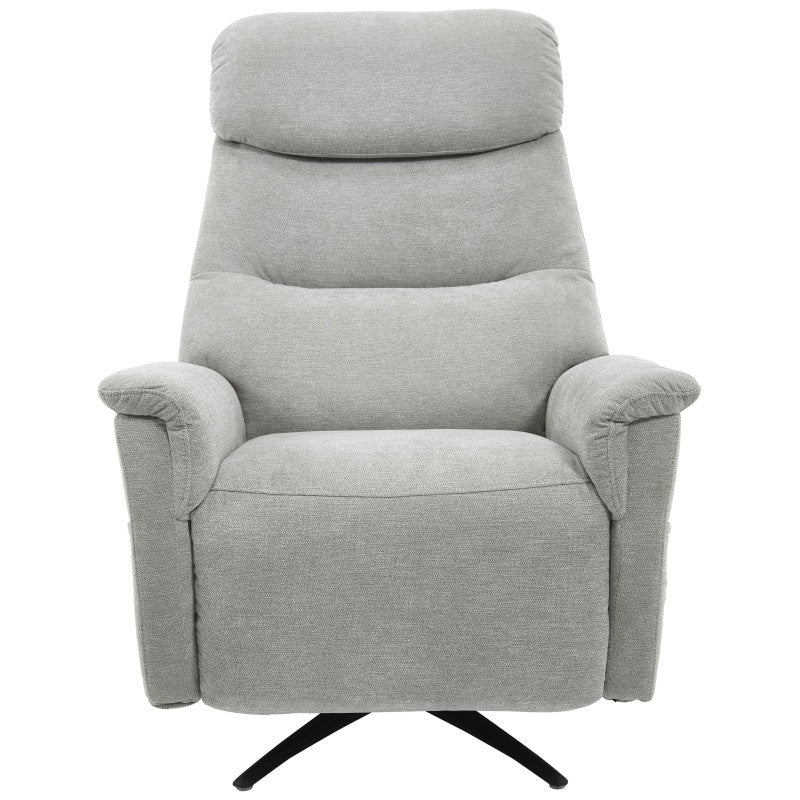 Poltrona Relax Jacquelin In Tessuto Sabbia Gambe Nere