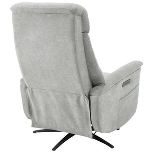 Poltrona Relax Jacquelin In Tessuto Sabbia Gambe Nere